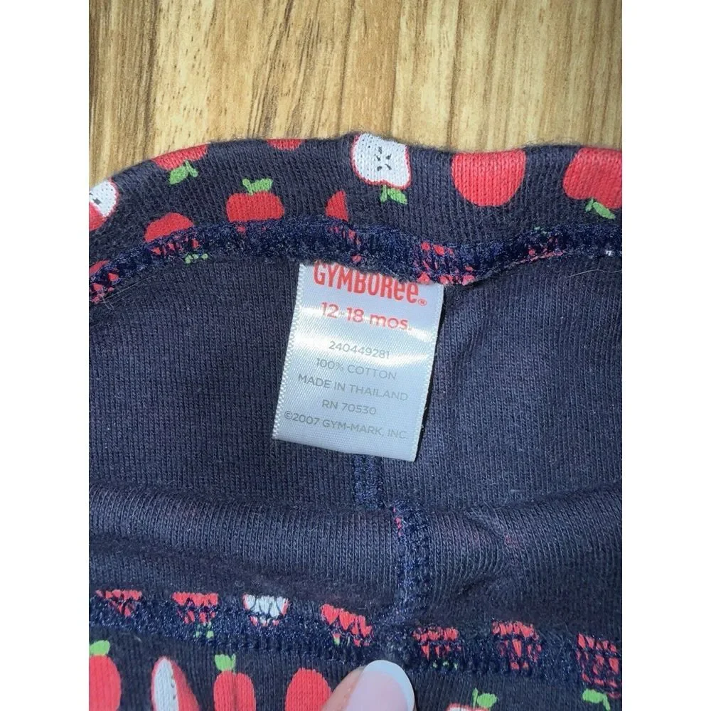 Gymboree GAP Baby Girls‎ Lot 12-24 Months Apple Sweater Overalls Hat Vest